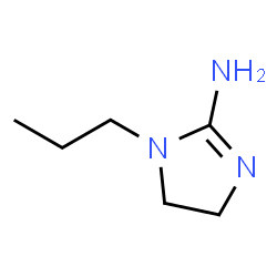 ChemSpider 2D Image | 1-Propyl-4,5-dihydro-1H-imidazol-2-amine | C6H13N3