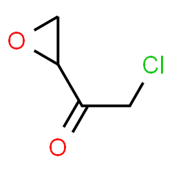 ChemSpider 2D Image | 2-Chloro-1-(2-oxiranyl)ethanone | C4H5ClO2