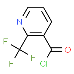 ChemSpider 2D Image | 2-(Trifluoromethyl)nicotinoyl chloride | C7H3ClF3NO