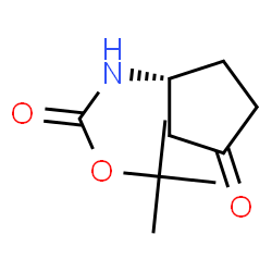 ChemSpider 2D Image | tert-Butyl N-[(1R)-3-oxocyclopentyl]carbamate | C10H17NO3