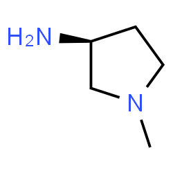 ChemSpider 2D Image | (3S)-1-Methyl-3-pyrrolidinamine | C5H12N2