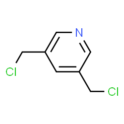 ChemSpider 2D Image | 3,5-Bis(chloromethyl)pyridine | C7H7Cl2N