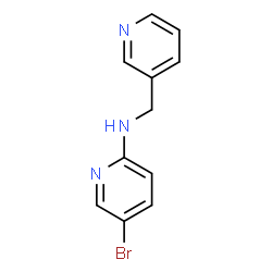 ChemSpider 2D Image | 5-BROMO-N-[(PYRIDIN-3-YL)METHYL]PYRIDIN-2-AMINE | C11H10BrN3