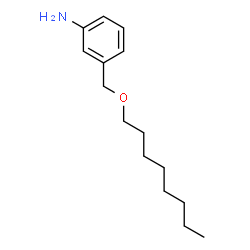 ChemSpider 2D Image | 3-[(Octyloxy)methyl]aniline | C15H25NO