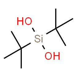 ChemSpider 2D Image | Bis(2-methyl-2-propanyl)silanediol | C8H20O2Si