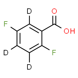 ChemSpider 2D Image | 2,5-Difluoro(~2~H_3_)benzoic acid | C7HD3F2O2