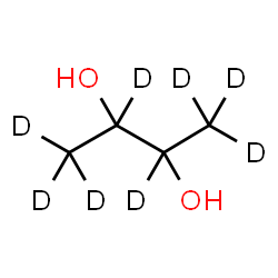 ChemSpider 2D Image | 2,3-(~2~H_8_)Butanediol | C4H2D8O2