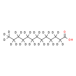 ChemSpider 2D Image | Tridecanoic-d25 Acid | C13HD25O2