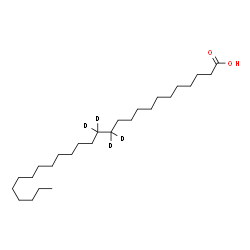 ChemSpider 2D Image | (12,12,13,13-~2~H_4_)Hexacosanoic acid | C26H48D4O2