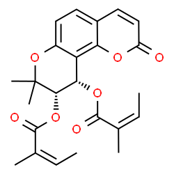 ChemSpider 2D Image | Praeruptorin B | C24H26O7