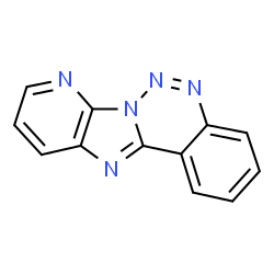 ChemSpider 2D Image | pyrido(3',2':4,5)imidazo(1,2-c)(1,2,3)benzotriazine | C12H7N5