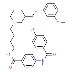ChemSpider 2D Image | TCMDC-138269 | C31H36ClN3O4