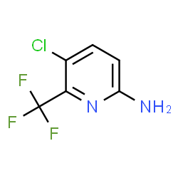 ChemSpider 2D Image | 5-Chloro-6-(trifluoromethyl)pyridin-2-amine | C6H4ClF3N2