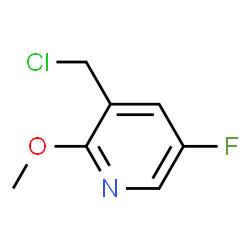 ChemSpider 2D Image | 3-(Chloromethyl)-5-fluoro-2-methoxypyridine | C7H7ClFNO