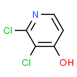 ChemSpider 2D Image | 2,3-Dichloro-4-pyridinol | C5H3Cl2NO
