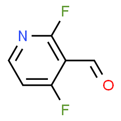 ChemSpider 2D Image | 2,4-Difluoronicotinaldehyde | C6H3F2NO