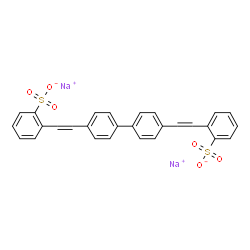 ChemSpider 2D Image | Disodium 2,2'-(biphenyl-4,4'-diyldiethene-2,1-diyl)dibenzenesulfonate | C28H20Na2O6S2