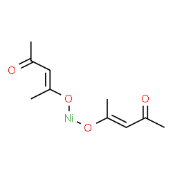 ChemSpider 2D Image | Nickel(2+) bis[(2E)-4-oxo-2-penten-2-olate] | C10H14NiO4