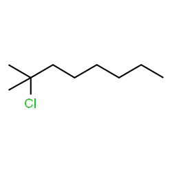 ChemSpider 2D Image | 2-Chloro-2-methyloctane | C9H19Cl