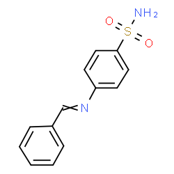 ChemSpider 2D Image | 4-(Benzylideneamino)benzenesulfonamide | C13H12N2O2S