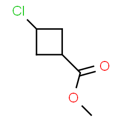 ChemSpider 2D Image | Methyl 3-chlorocyclobutanecarboxylate | C6H9ClO2