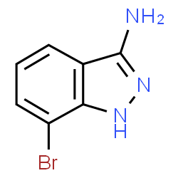 ChemSpider 2D Image | 3-Amino-7-bromoindazole | C7H6BrN3