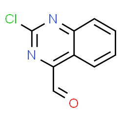 ChemSpider 2D Image | 2-Chloro-4-quinazolinecarbaldehyde | C9H5ClN2O