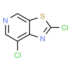 ChemSpider 2D Image | 2,7-Dichloro[1,3]thiazolo[5,4-c]pyridine | C6H2Cl2N2S