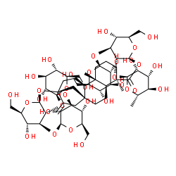 ChemSpider 2D Image | rebaudioside N | C56H90O32