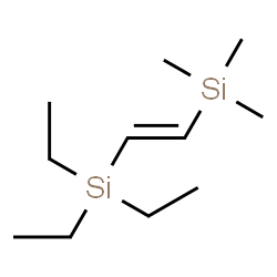 ChemSpider 2D Image | Triethyl[(E)-2-(trimethylsilyl)vinyl]silane | C11H26Si2