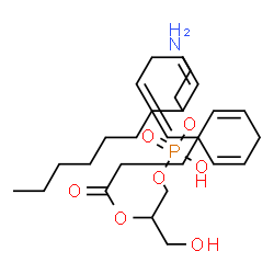 ChemSpider 2D Image | 1-{[(2-Aminoethoxy)(hydroxy)phosphoryl]oxy}-3-hydroxy-2-propanyl (4Z,7Z,10Z,13Z)-4,7,10,13-docosatetraenoate | C27H48NO7P