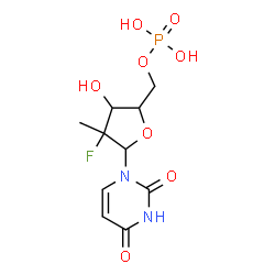 ChemSpider 2D Image | PSI 7411 | C10H14FN2O8P