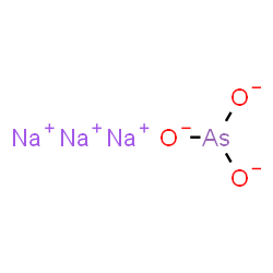 ChemSpider 2D Image | Sodium arsenite | AsNa3O3