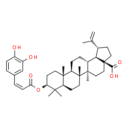 ChemSpider 2D Image | 3beta-O-cis-caffeoylbetulinic acid | C39H54O6
