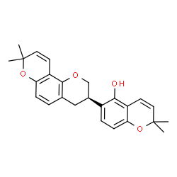 ChemSpider 2D Image | Hispaglabridin B | C25H26O4