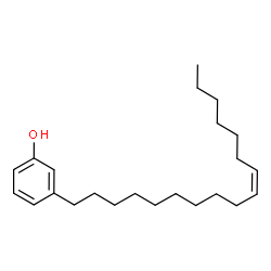 ChemSpider 2D Image | 3-(10Z)-10-Heptadecen-1-ylphenol | C23H38O