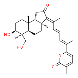 ChemSpider 2D Image | RHABDASTRELLIN A | C30H40O5