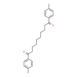 ChemSpider 2D Image | 1,10-Bis(4-methylphenyl)-1,10-decanedione | C24H30O2
