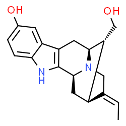 ChemSpider 2D Image | (15alpha,19E)-Sarpagan-10,17-diol | C19H22N2O2