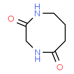 ChemSpider 2D Image | 1,4-Diazocane-2,5-dione | C6H10N2O2