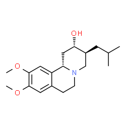 ChemSpider 2D Image | (2S,3S,11bS)-3-Isobutyl-9,10-dimethoxy-1,3,4,6,7,11b-hexahydro-2H-pyrido[2,1-a]isoquinolin-2-ol | C19H29NO3
