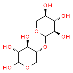 ChemSpider 2D Image | 4-O-D-Xylopyranosyl-D-xylopyranose | C10H18O9