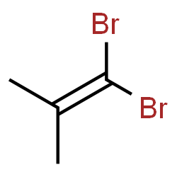 ChemSpider 2D Image | 1,1-Dibromo-2-methyl-1-propene | C4H6Br2