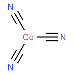 ChemSpider 2D Image | Tris(cyano-kappaC)cobalt | C3CoN3