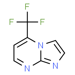 ChemSpider 2D Image | 5-(Trifluoromethyl)imidazo[1,2-a]pyrimidine | C7H4F3N3