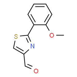 ChemSpider 2D Image | 2-(2-Methoxyphenyl)thiazole-4-carbaldehyde | C11H9NO2S