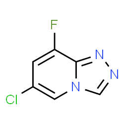 ChemSpider 2D Image | 6-Chloro-8-fluoro[1,2,4]triazolo[4,3-a]pyridine | C6H3ClFN3