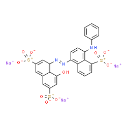 ChemSpider 2D Image | CSID:24756652 | C26H16N3Na3O10S3