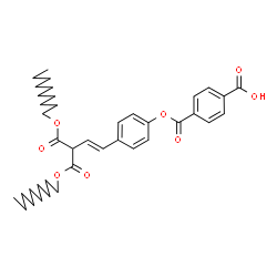 ChemSpider 2D Image | 4-[(4-{(1E)-4-(Decyloxy)-3-[(decyloxy)carbonyl]-4-oxo-1-buten-1-yl}phenoxy)carbonyl]benzoic acid | C39H54O8