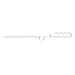 ChemSpider 2D Image | DG(20:1(11Z)/18:0/0:0) | C41H78O5